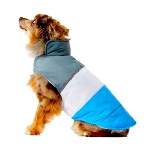 Blue and Gray Dog Jacket